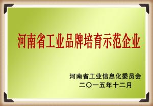 工業品牌培育示范企業